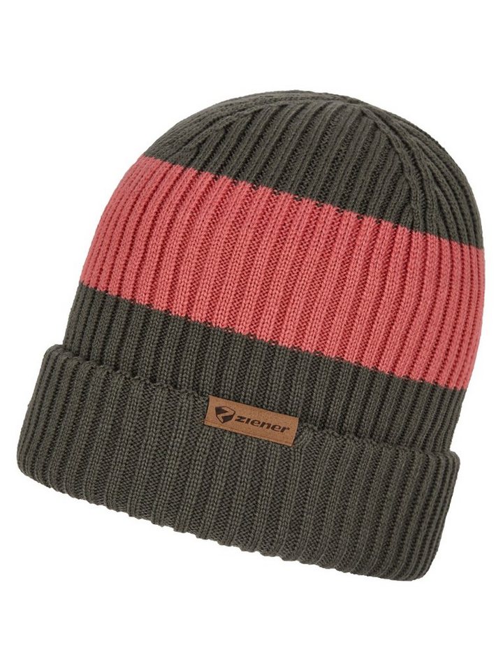 Ziener Mütze & Schal INDRI hat GREEN MUD von Ziener