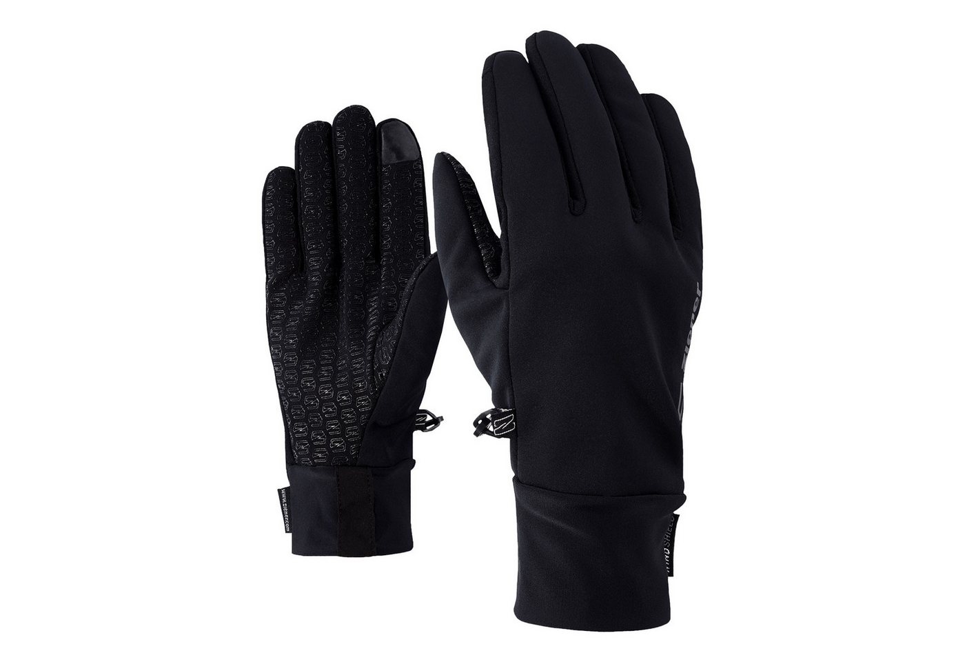 Ziener Multisporthandschuhe IVIDURO Touch aus Softshell-Material Ziener Multisporthandschuhe IVIDURO Touch aus Softshell-Material von Ziener