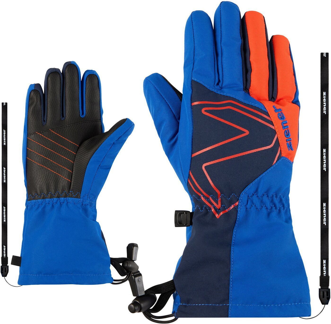 Ziener Multisporthandschuhe LAVAL-Z AS® AW glove junior unisex cobalt blue.dark navy von Ziener