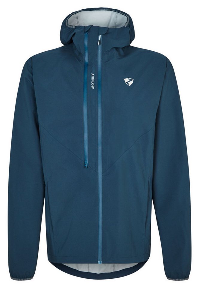 Ziener Regenjacke Jacke NARON man Kapuzenjacke (1-St) von Ziener