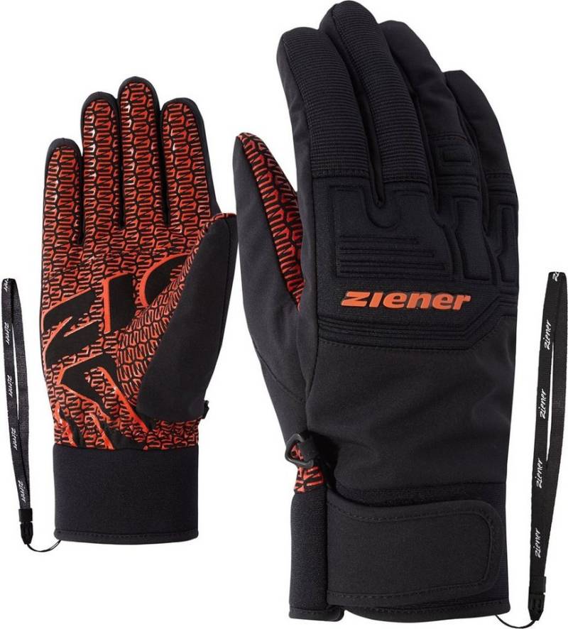 Ziener Skihandschuhe GARIM AS(R) glove ski alpine ORANGE SPICE von Ziener