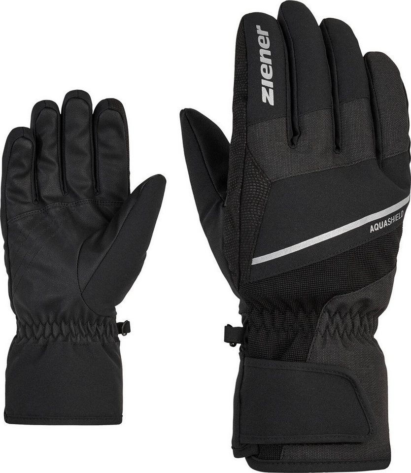Ziener Skihandschuhe GEZIM-Z AS® glove man BLACK TEC von Ziener