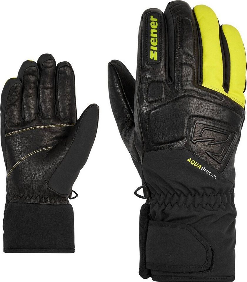 Ziener Skihandschuhe GLYXUS AS(R) glove ski alpine BITTER LEMON von Ziener