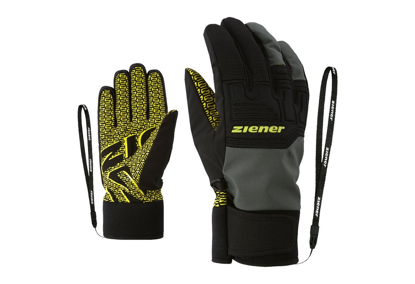 Ziener Skihandschuhe Garim-Z AS® Glove Man mit Klettriegel von Ziener