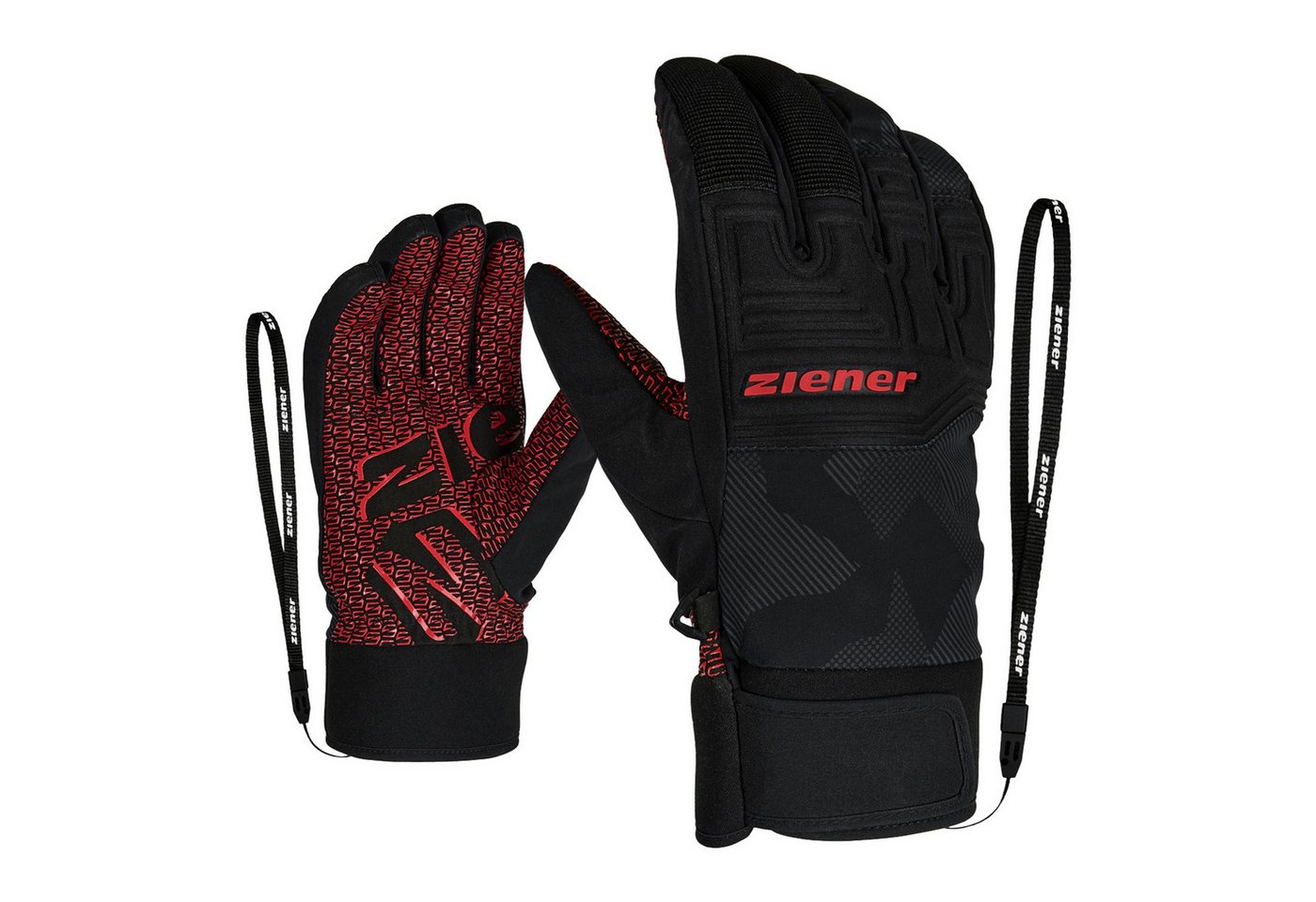 Ziener Skihandschuhe Garim-Z AS® Glove Man mit Klettriegel von Ziener