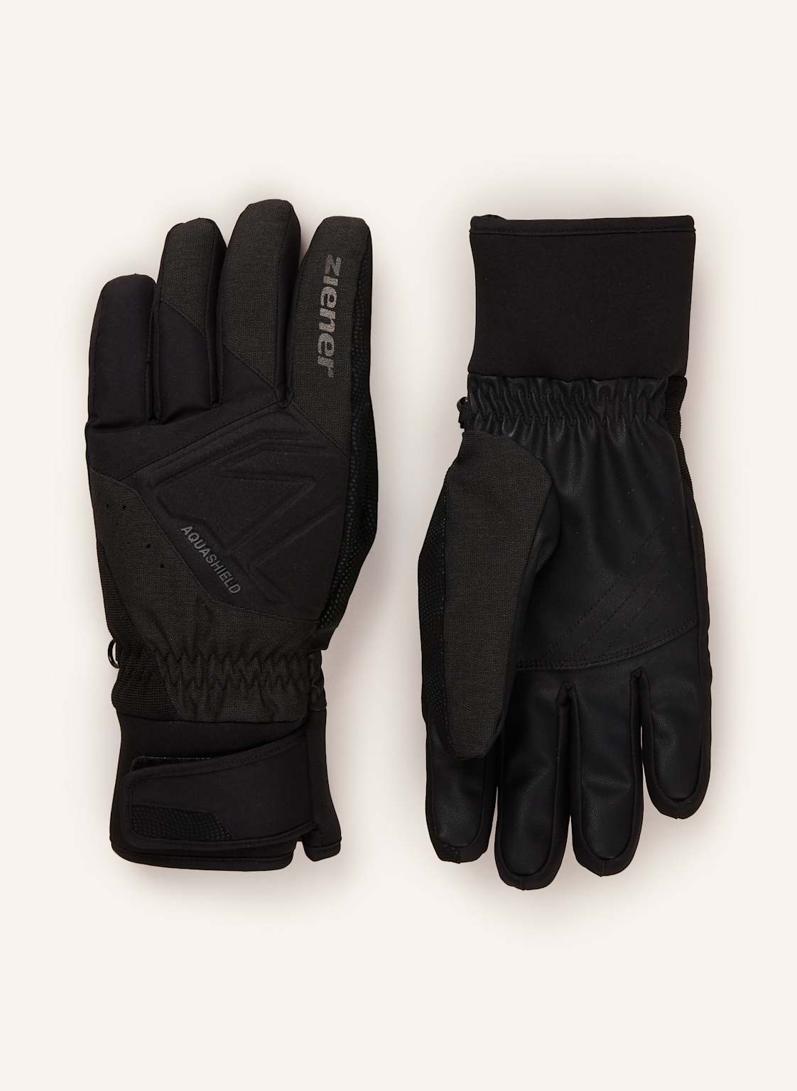 Ziener Skihandschuhe Gatis As® schwarz von Ziener