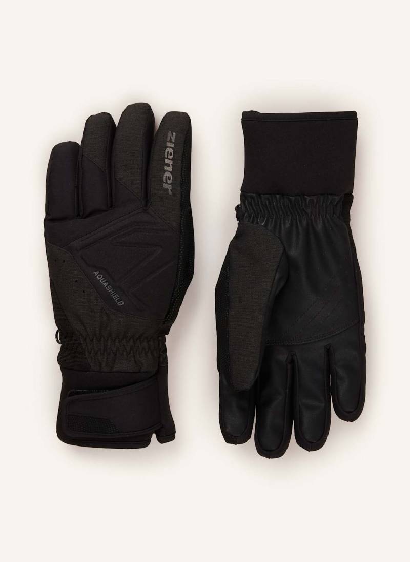 Ziener Skihandschuhe Gatis As® schwarz von Ziener