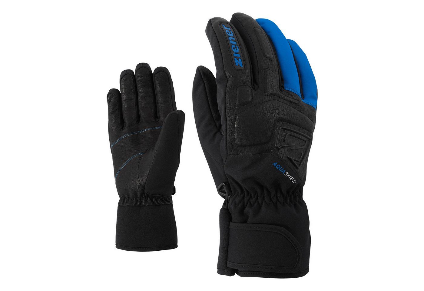 Ziener Skihandschuhe Glyxus-Z AS® Glove Man mit Klettriegel von Ziener