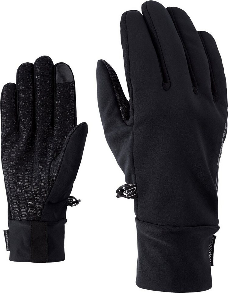 Ziener Skihandschuhe IVIDURO-Z TOUCH glove unisex BLACK von Ziener