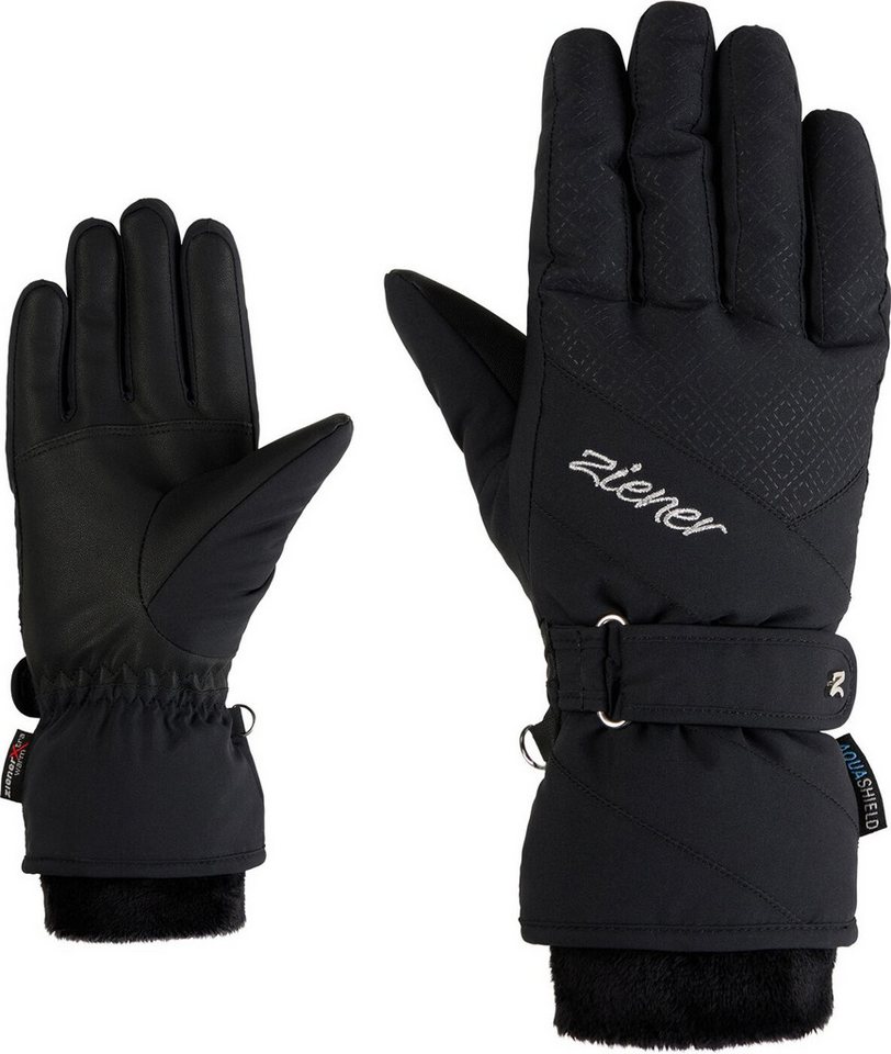Ziener Skihandschuhe KENDRI-Z AS® PR glove lady BLACK von Ziener