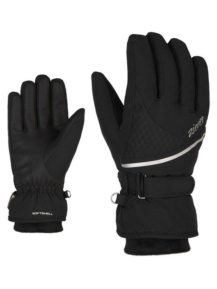 Ziener Skihandschuhe KIANA GTX +Gore plus warm lady glov 12 black von Ziener