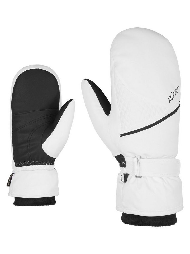 Ziener Skihandschuhe KIANI GTX +Gore plus warm MITTEN la 01 white von Ziener