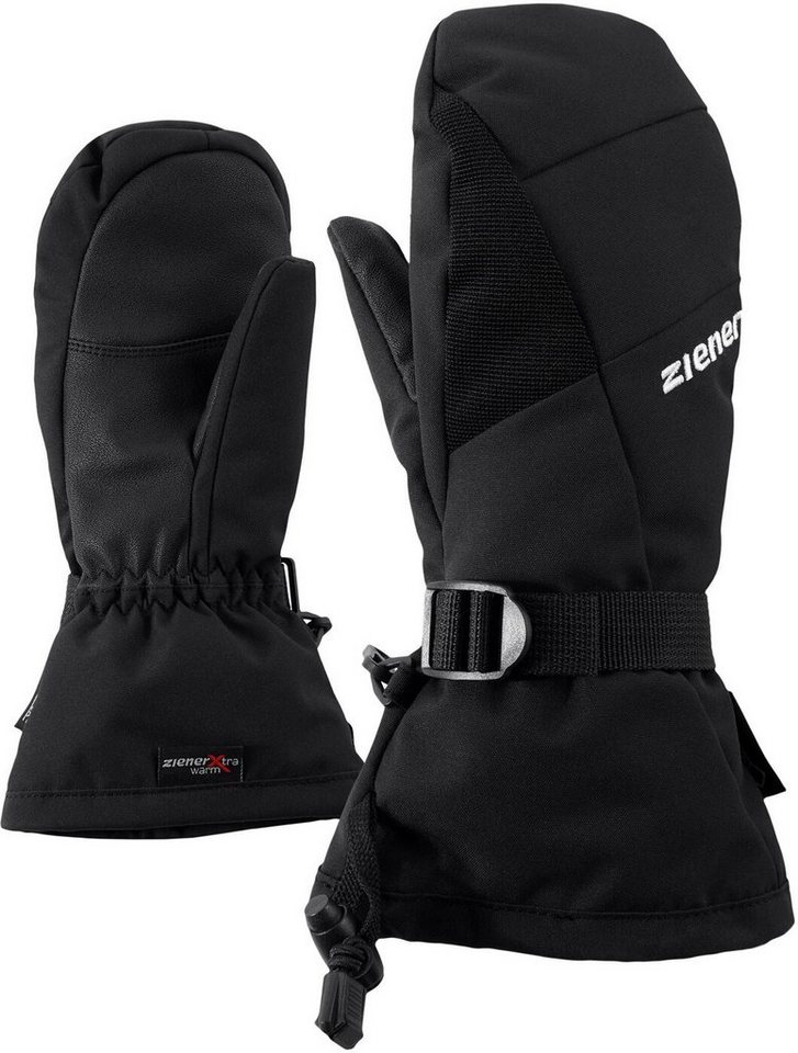 Ziener Skihandschuhe LANIC GTX + Gore plus warm MITTEN 12 black von Ziener