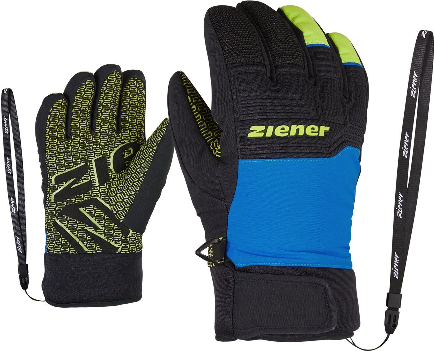 Ziener Skihandschuhe LANUS AS(R) PR glove junior 798 persian blue von Ziener