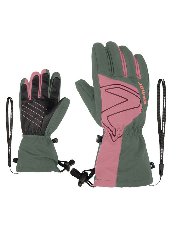 Ziener Skihandschuhe LAVAL AS(R) AW glove junior green mud von Ziener