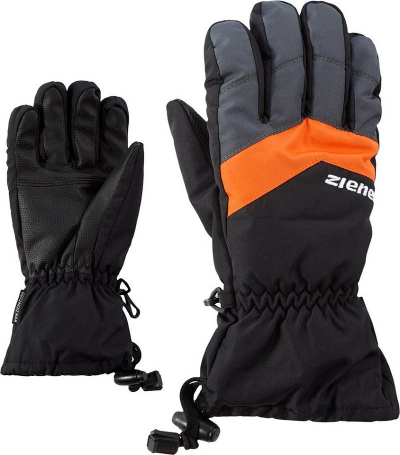 Ziener Skihandschuhe LETT AS(R) glove junior BLACK/GRAPHITE von Ziener