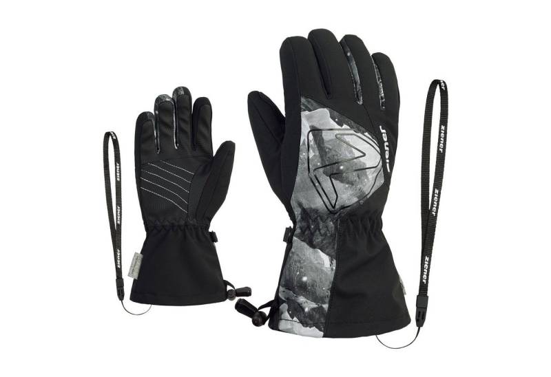 Ziener Skihandschuhe Laval AS® AW Glove Junior asymmetrische Designelemente von Ziener