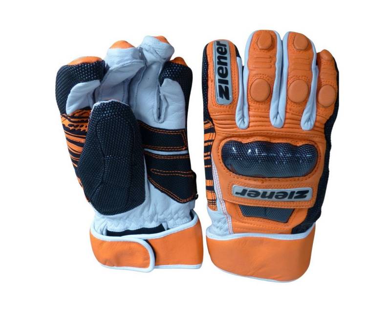 Ziener Skihandschuhe ZIENER GARDA race Herren Leder Skihandschuhe Protektor 131213-738 von Ziener