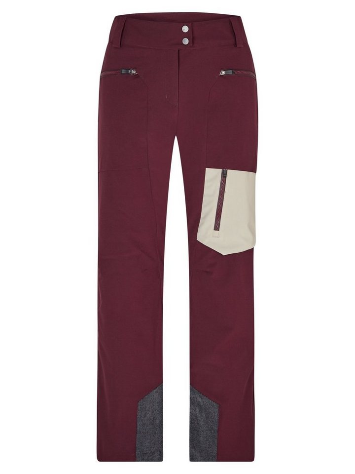 Ziener Skihose THOLINE lady (pants freeride) velvet red von Ziener