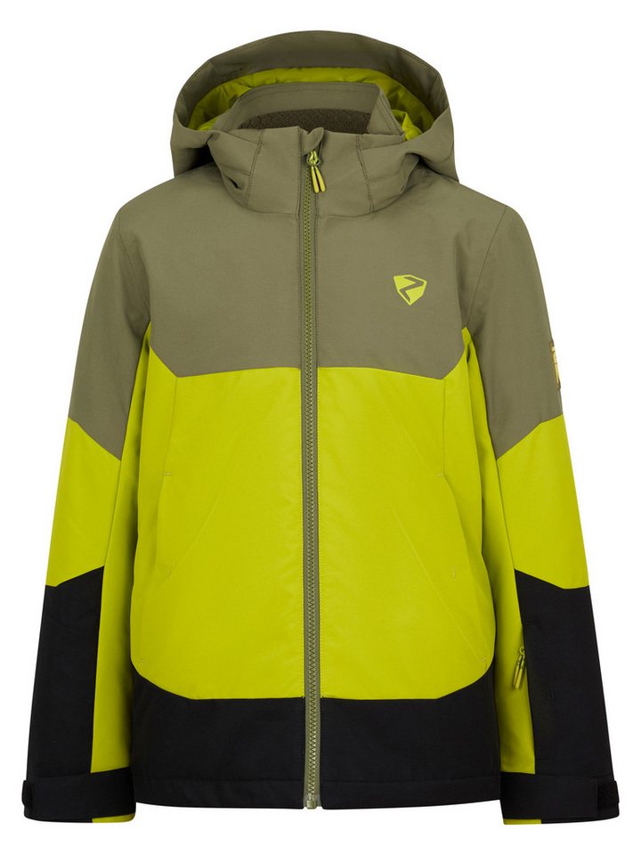 Ziener Skijacke AGIMO-Z jacket junior boys ELECTRIC GRASS von Ziener