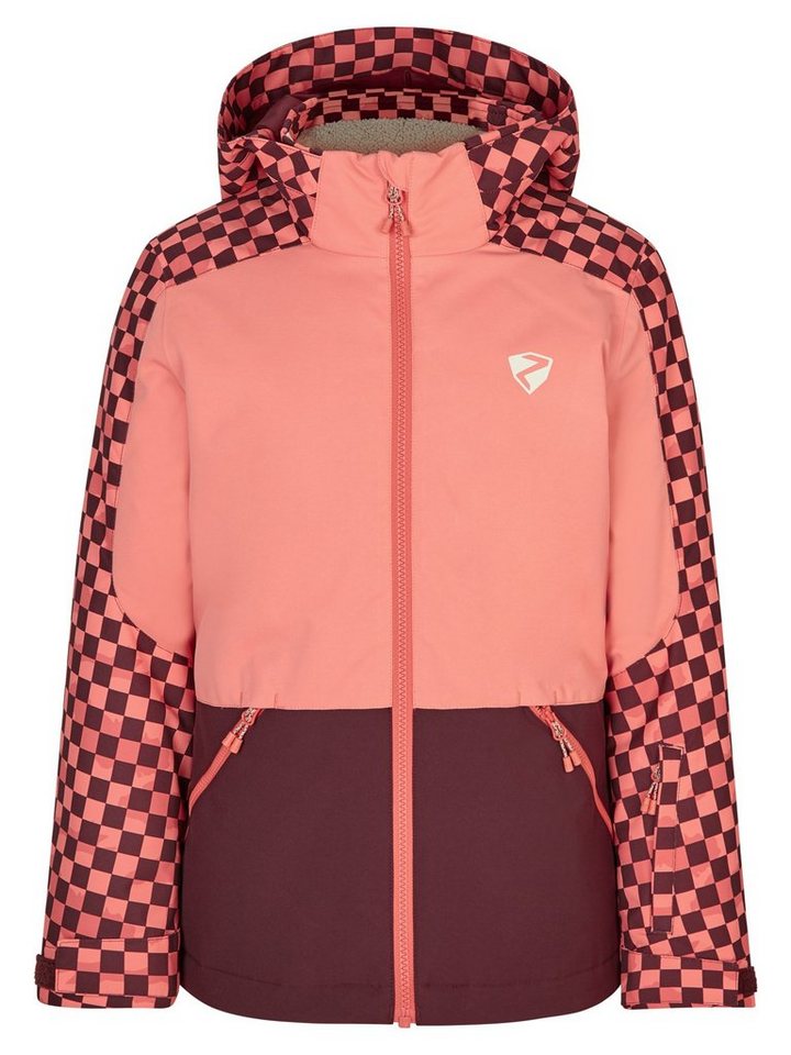 Ziener Skijacke AMELY jun (jacket ski) chessboard print von Ziener