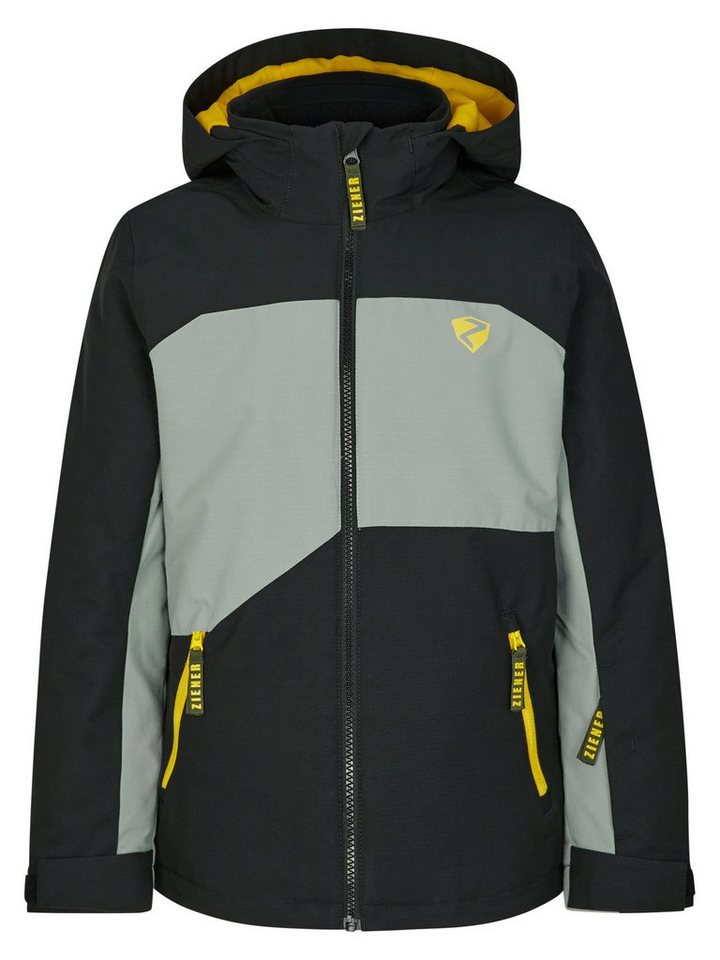 Ziener Skijacke ANDERL jun (jacket ski) 12 black von Ziener