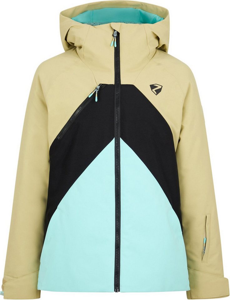 Ziener Skijacke ARMIDA-Z jacket junior girls radiant lagoon tex von Ziener