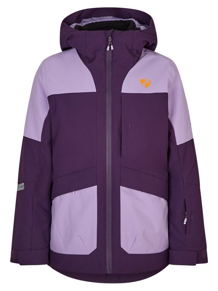 Ziener Skijacke AYUS jun (jacket ski) dark violet von Ziener