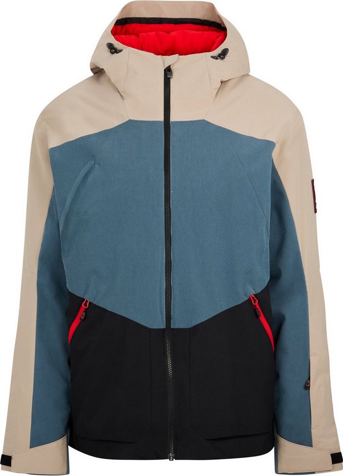 Ziener Skijacke TOBIN-Z jacket man IRON SKY CORD.BLACK von Ziener