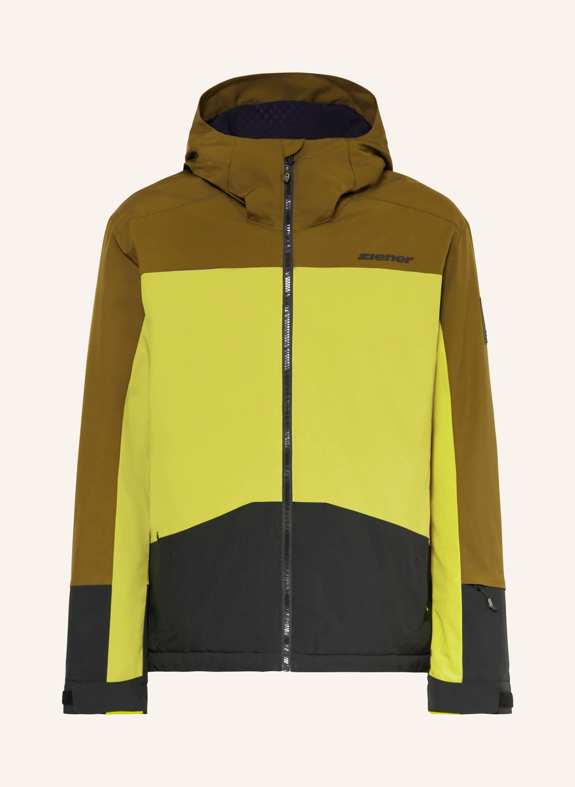 Ziener Skijacke Taraino gruen von Ziener