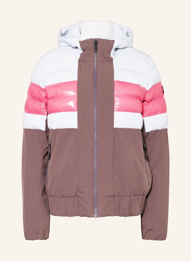 Ziener Skijacke Tindia braun von Ziener