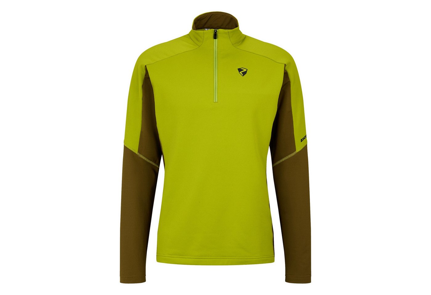 Ziener Stehkragenpullover Midlayer Jiroto-Z Man mit Half-Zip von Ziener