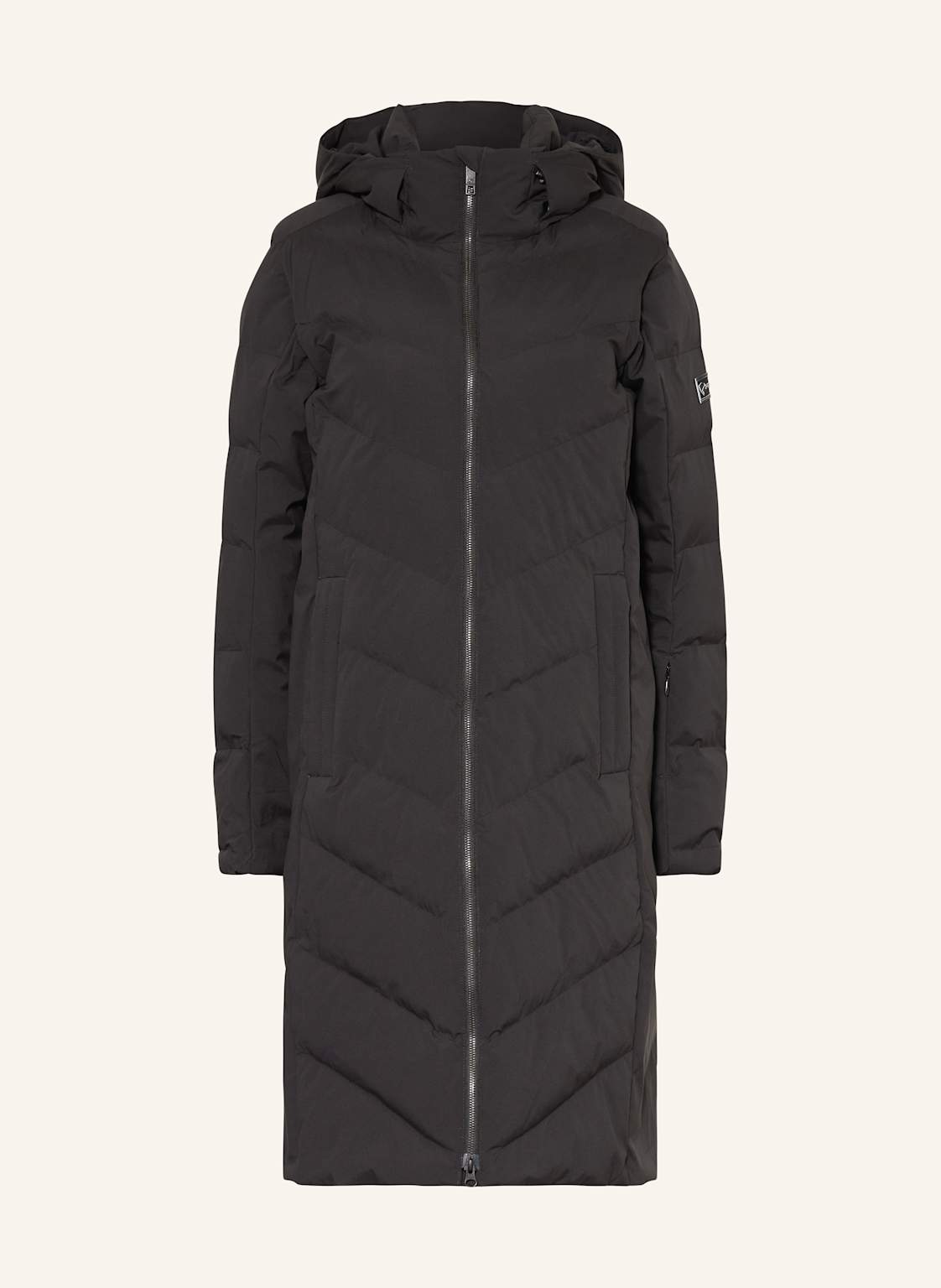 Ziener Steppmantel Telse schwarz von Ziener