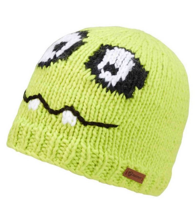 Ziener Strickmütze (Beanie) Iroko lime Kinder von Ziener