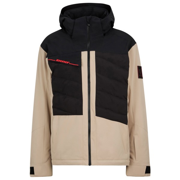 Ziener - Tidal-Z - Skijacke Gr 60 beige/schwarz von Ziener