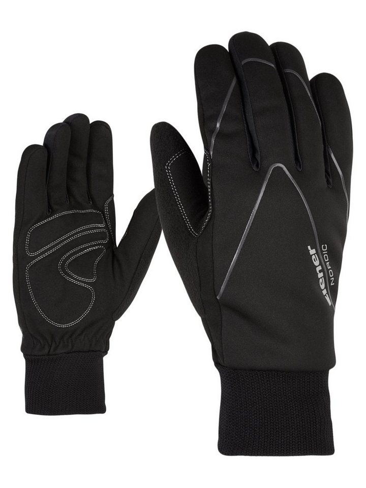 Ziener UNICO glove crosscountry BLACK Laufschuh von Ziener