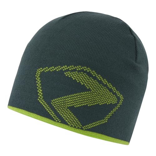 Ziener Unisex Damen Herren Mütze Beanie Strickmütze Iphur Hat, Farbe:Grün, Artikel:-18 Green Mountain von Ziener