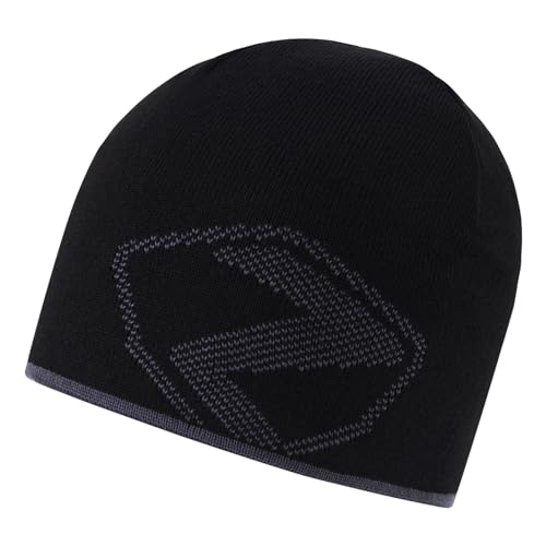 Ziener Unisex Damen Herren Mütze Beanie Strickmütze Iphur Hat, Farbe:Schwarz, Artikel:-12 Black von Ziener
