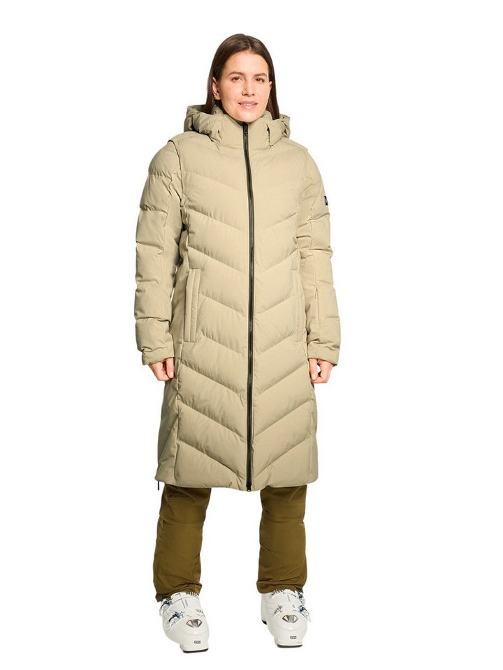 Ziener Wintermantel Telse-Z (wasserdicht, winddicht, abnehmbare Ärmel) 2025 sage leaf von Ziener