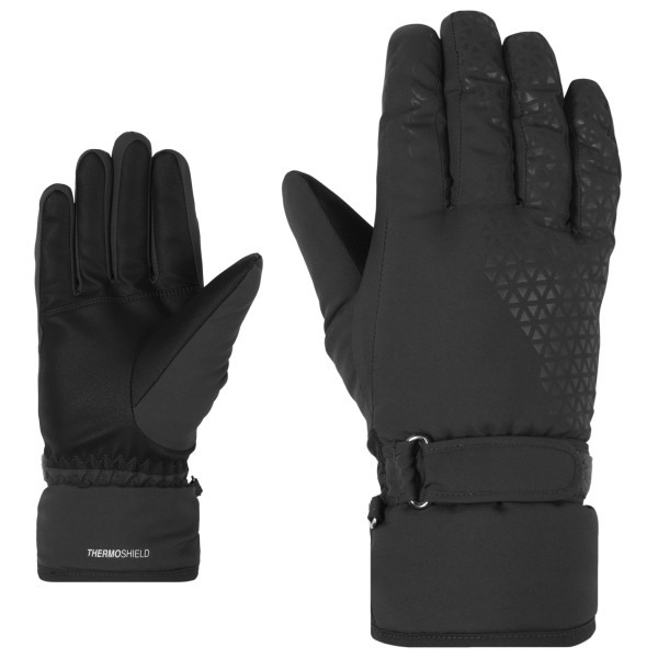 Ziener - Women's Kisar AS(R) - Handschuhe Gr 8 schwarz von Ziener