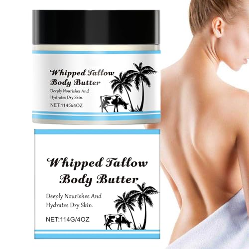 Bienenwachs und Honig | Rindertalg für die Haut – Körpermilch mit Rindertalg – feuchtigkeitsspendende Körperlotion für trockene Haut für Frauen – pflegende Feuchtigkeitscreme für den Körper von Ziennhu