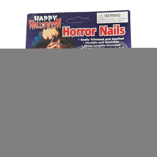 Nägel drücken | Französisch Nude White Square False Nail Set | Halloween Kürbis mit Kleber | Hochglänzende Full -Cover -Cartoon -Design | Fake für Frauen, die lange dauerhaft sind von Ziennhu