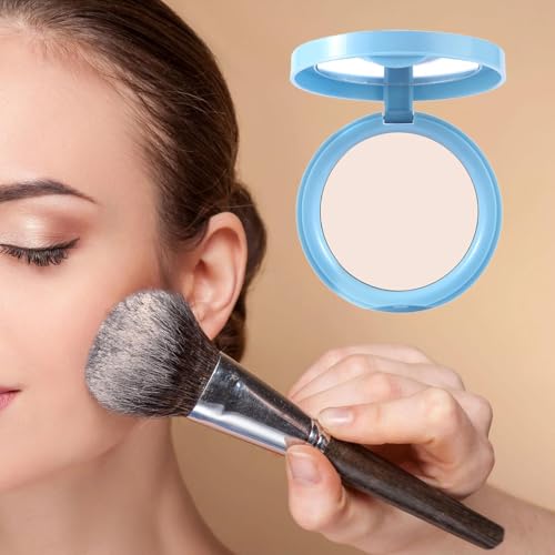 Pressed Powder - Pressed Powder Face Powder Fixierpuder Matte Makeup Fixierpuder Modular Cover Long Lasting Travel Format Oil Control for Light Skin Pressed Powder - Pressed Powder Face Powder Fixierpuder Matte Makeup Fixierpuder Modular Cover Long Lasting Travel Format Oil Control for Light Skin von Ziennhu