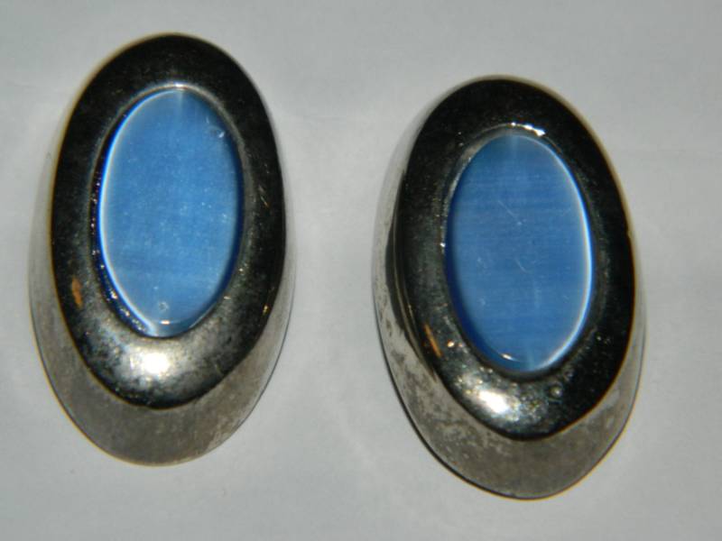 Gepiercte Silber & Blau Opal Ohrstecker ~ Mode Modeschmuck Hochzeit Urlaub Ganzjährig Schmuck Geschenk Gepiercte Silber & Blau Opal Ohrstecker ~ Mode Modeschmuck Hochzeit Urlaub Ganzjährig Schmuck Geschenk von ZiggyzAttic