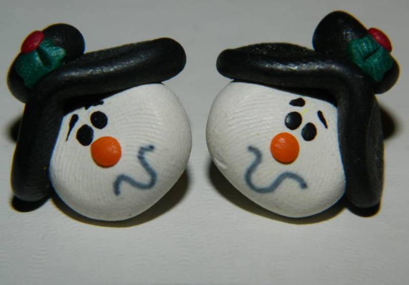 Schneemann Ohrringe ~ Niedliche Urlaub & Weihnachten Vintage Neuheit Geschenk Oder Große Bereicherung Für Ihren Urlaub-Schmuck-Kollektion Schneemann Ohrringe ~ Niedliche Urlaub & Weihnachten Vintage Neuheit Geschenk Oder Große Bereicherung Für Ihren Urlaub-Schmuck-Kollektion von ZiggyzAttic