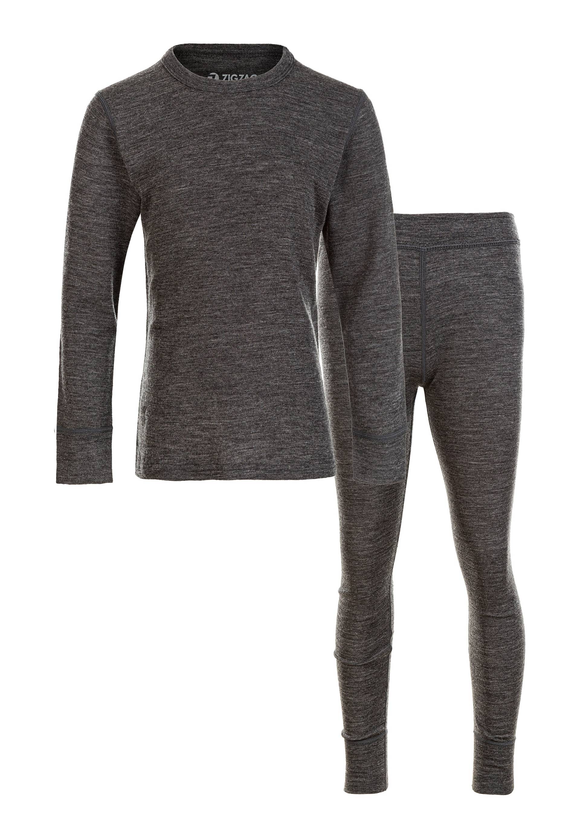 ZIGZAG Funktionsshirt "WENDELL KIDS WOOL", 2 Stk. mit mulesingfreier Merinowolle von Zigzag