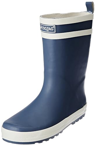 Zigzag Jungen Unisex Kinder Hurricane Gummistiefel, Waldnacht, 33 EU von Zigzag