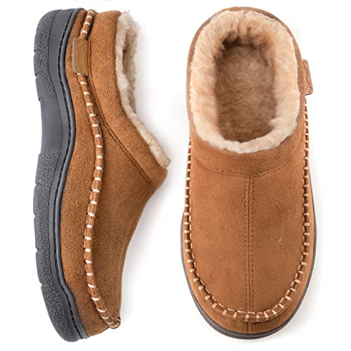 Zigzagger Herren Memory Foam Suede Mokassins Hausschuhe, Kamel, 44/45EU Zigzagger Herren Memory Foam Suede Mokassins Hausschuhe, Kamel, 44/45EU von Zigzagger