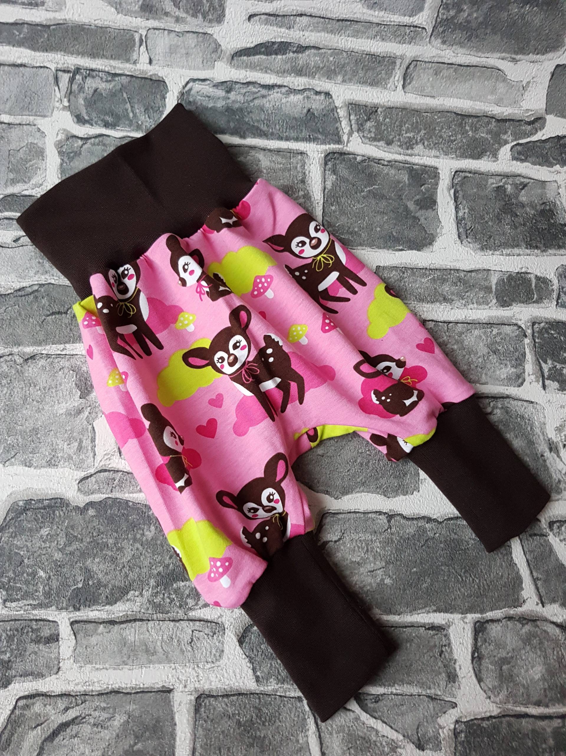 Pumphose, Baby, Haremshose Gr. 56 - 68 von ZikZakZugenaeht