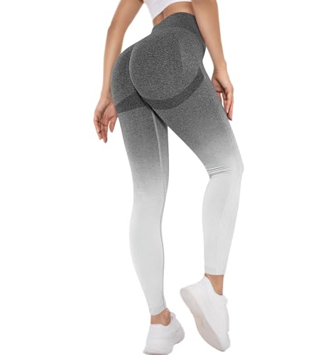 Zilams Leggings Damen High Waist Sport Leggings Scrunch Butt Push Up Blickdicht Sportleggings Yoga Jogging Sporthose Gym Laufhose von Zilams